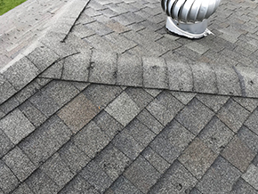 Missing or Damaged Shingle